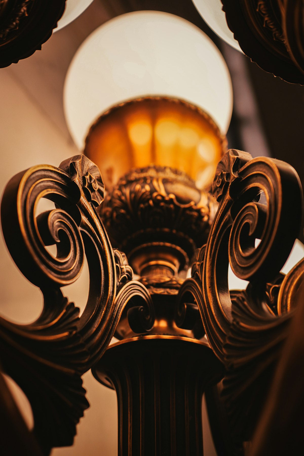 Detalle de latón envejecido