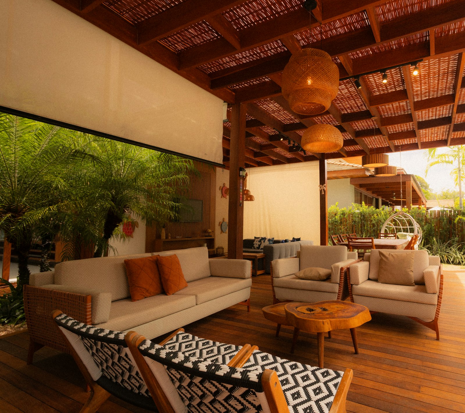 Detalle interior de la villa en Sotogrande
